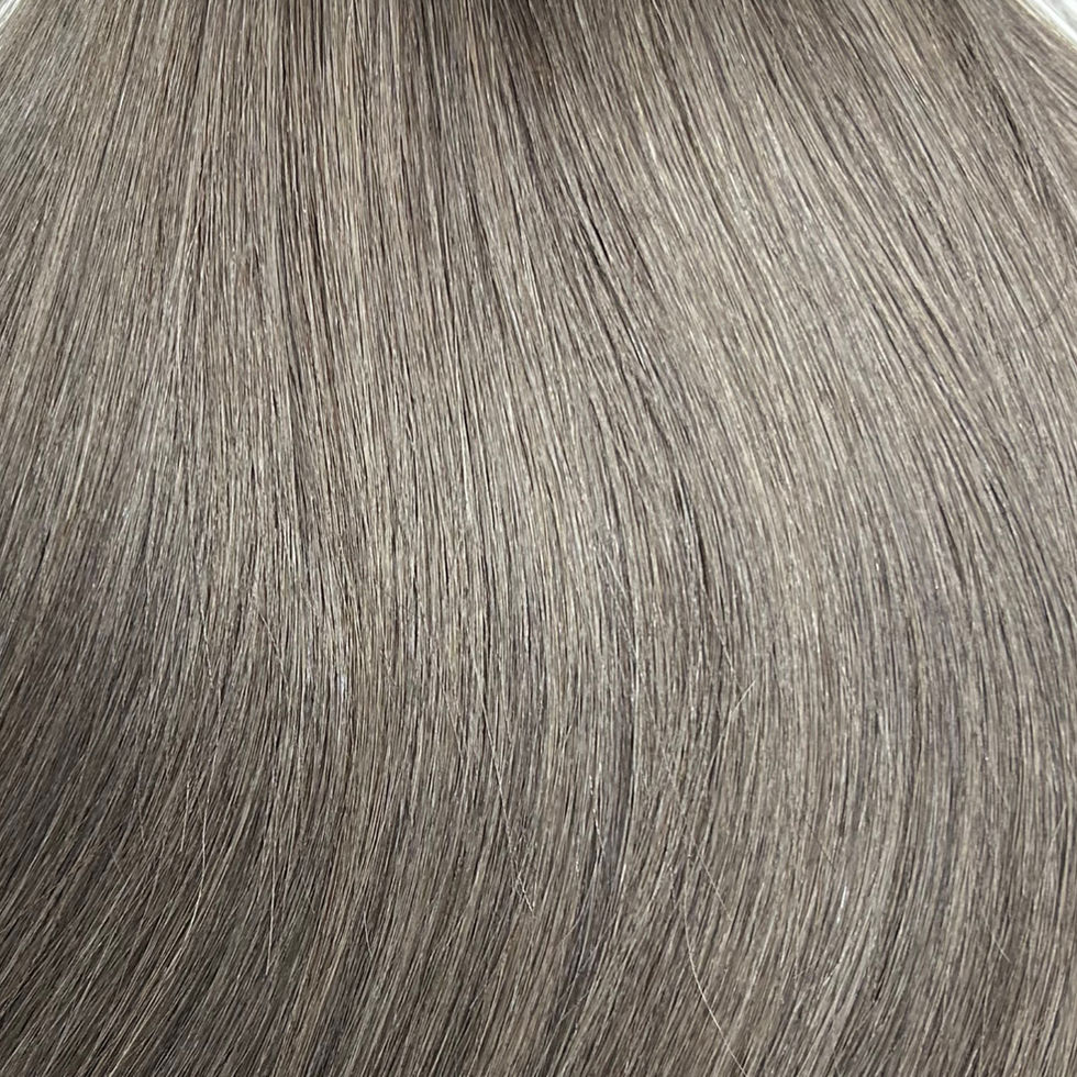 Smoked Walnut seamless clip-in hair extensions — cool dark walnut brown swatch