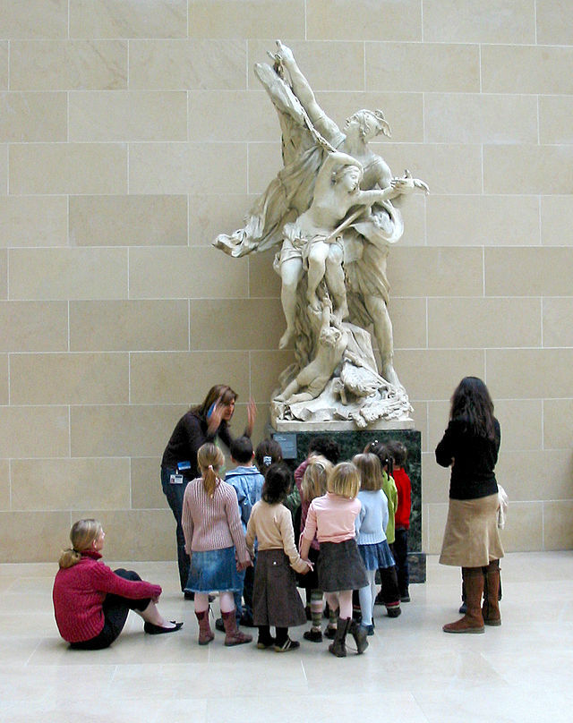 Image for Valerie M You gotta have art School_children_in_Louvre