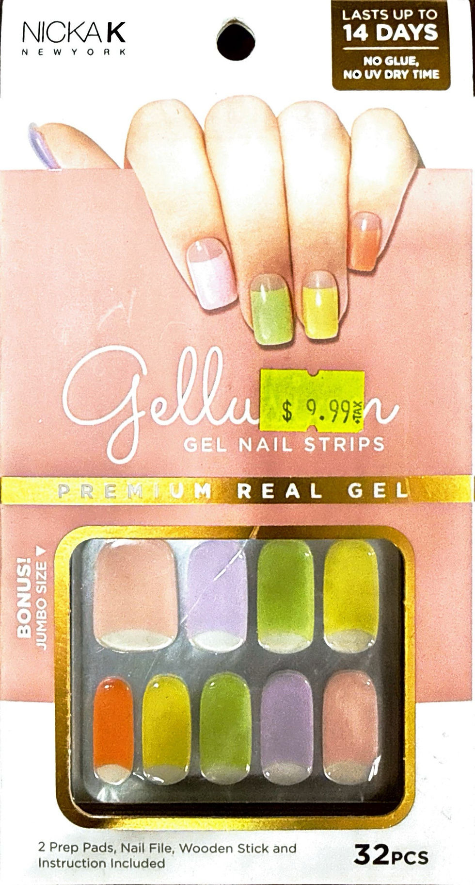 Thumbnail: NICKA K GELLUSION GEL NAIL STRIPS