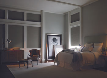 Hunter Douglas Applause Sunterra Honeycomb shades with PowerView controls