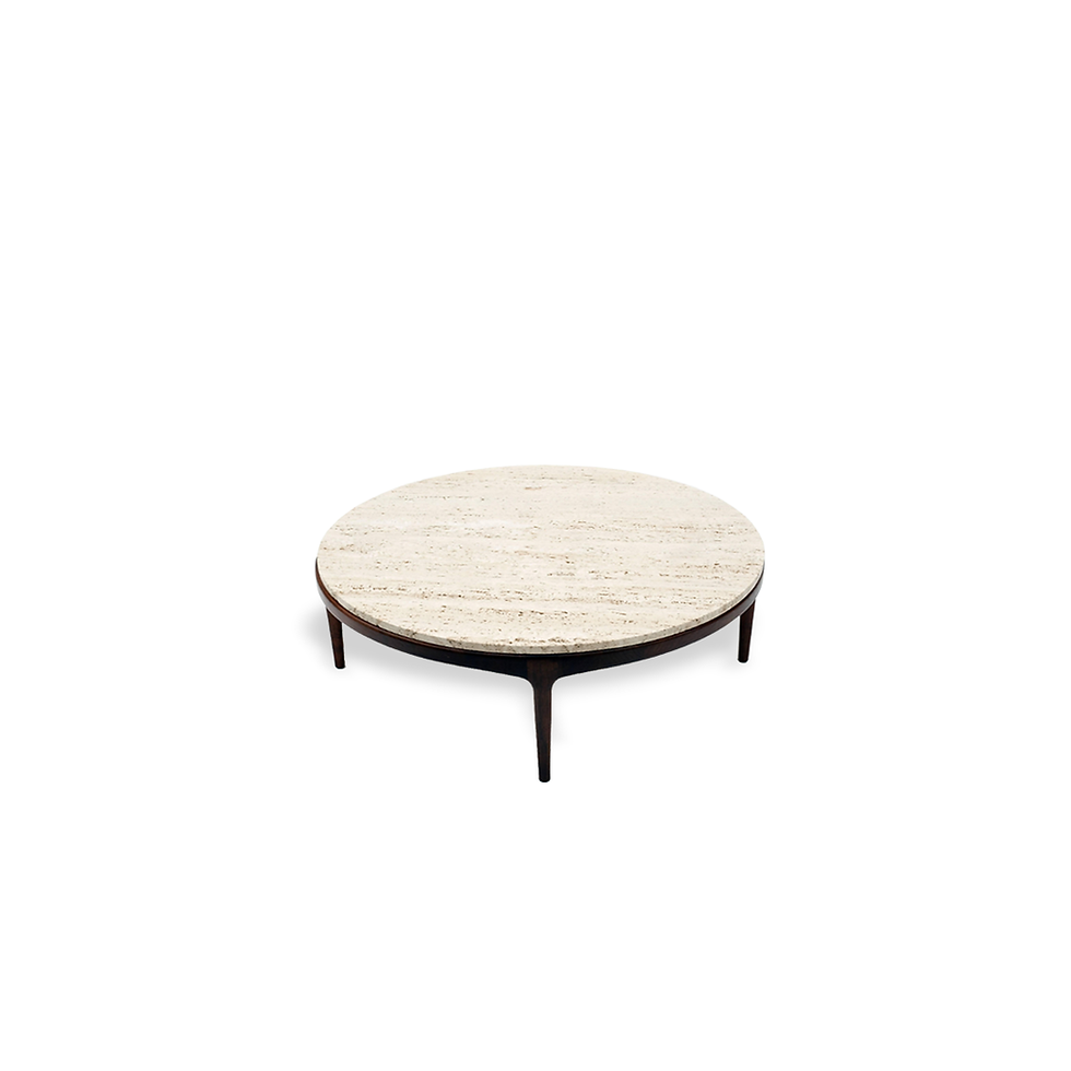 Thumbnail: Bernard Round Table in 2 Wood Options and 10 Wood Finishes