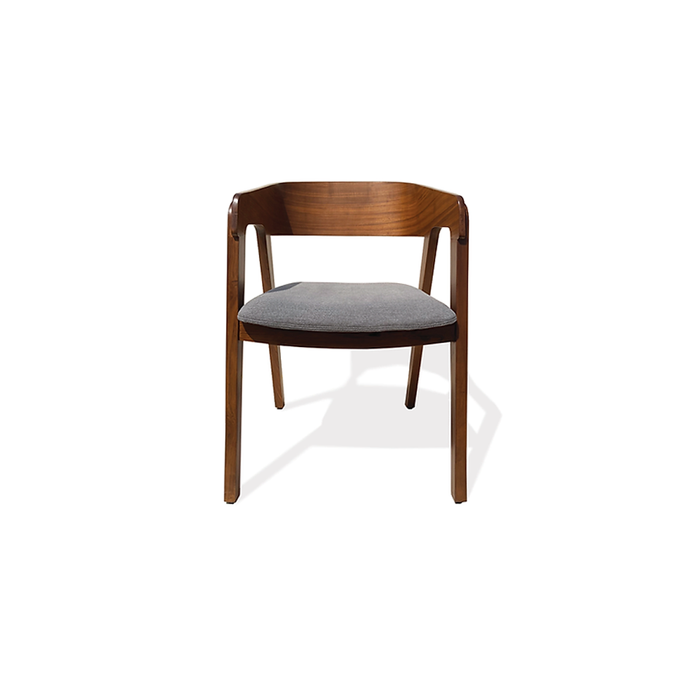 Thumbnail: Gladys Chair in 2 Wood Options, 3 Upholstery Finishes and 10 Wood Finishes