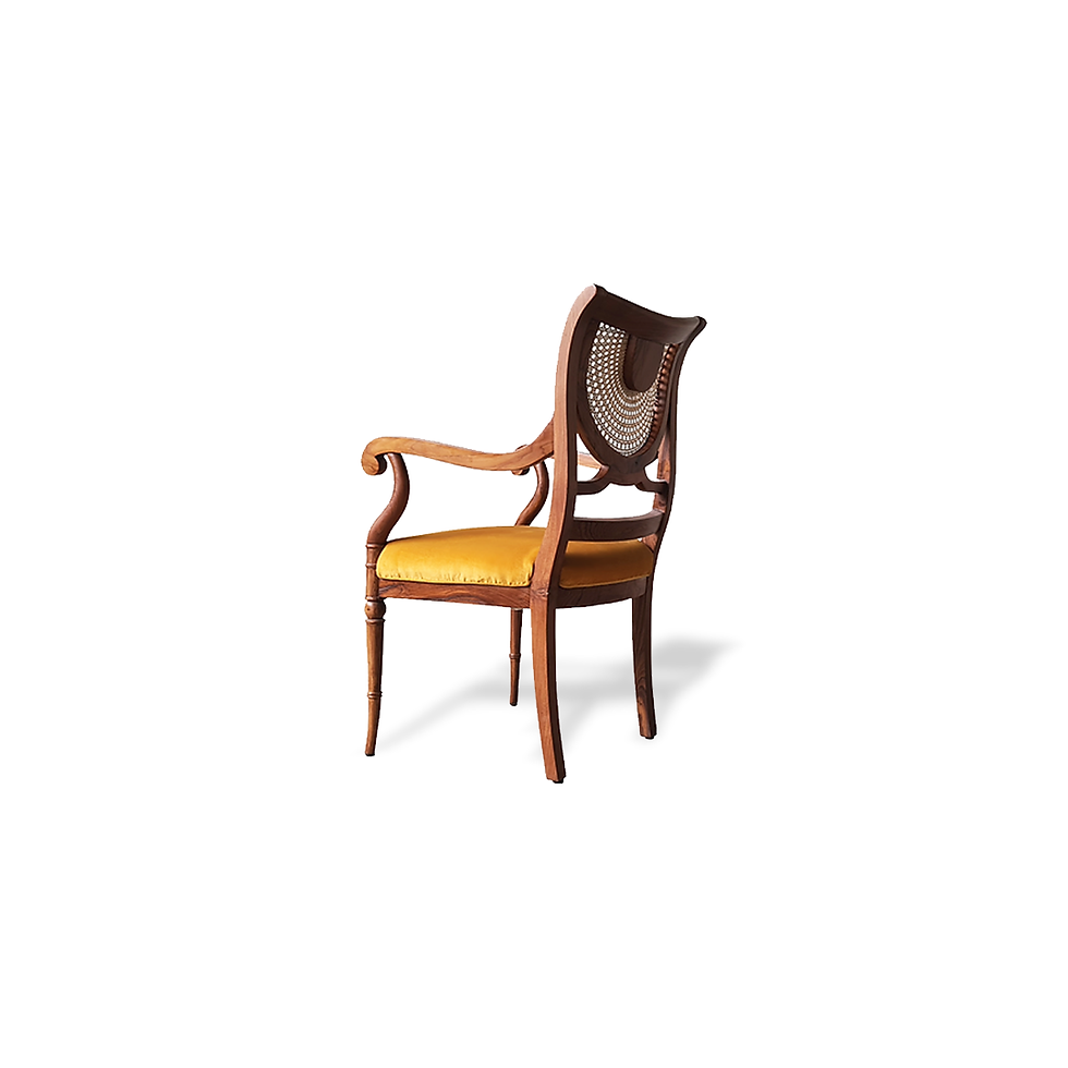 Thumbnail: Jaipur Chair in 2 Wood Options, 3 Upholstery Finishes and 10 Wood Finishes