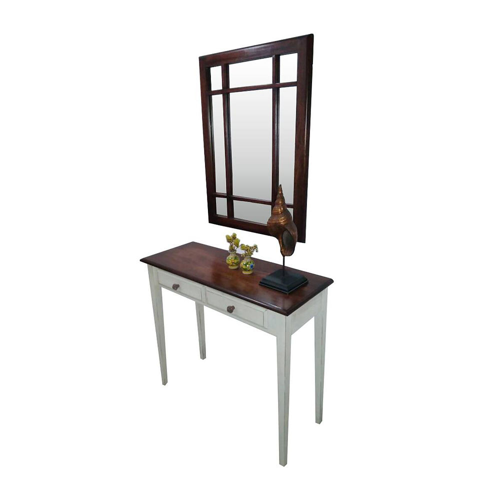 Claire Console in 3 Wood Options