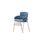 Thumbnail: Estelle Chair in 2 Metal Options and 3 Upholstery Finishes