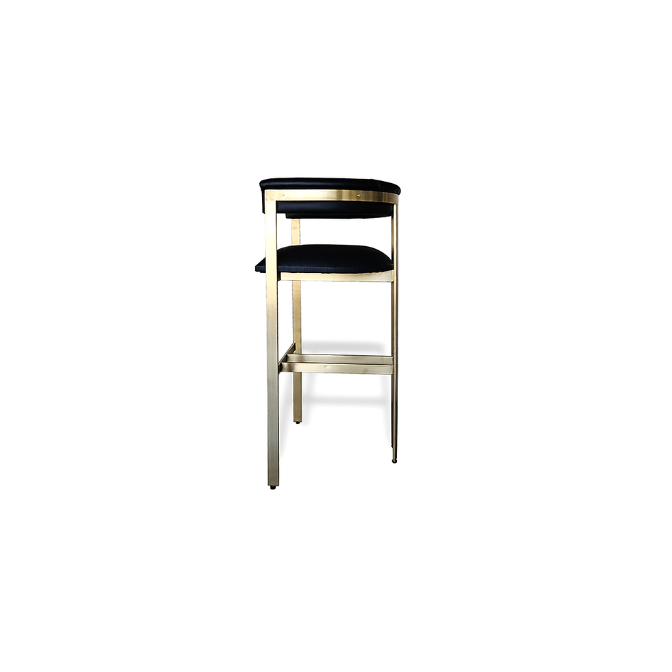 Thumbnail: Pablo Bar Stool in 3 Metal Options and 3 Upholstery Options
