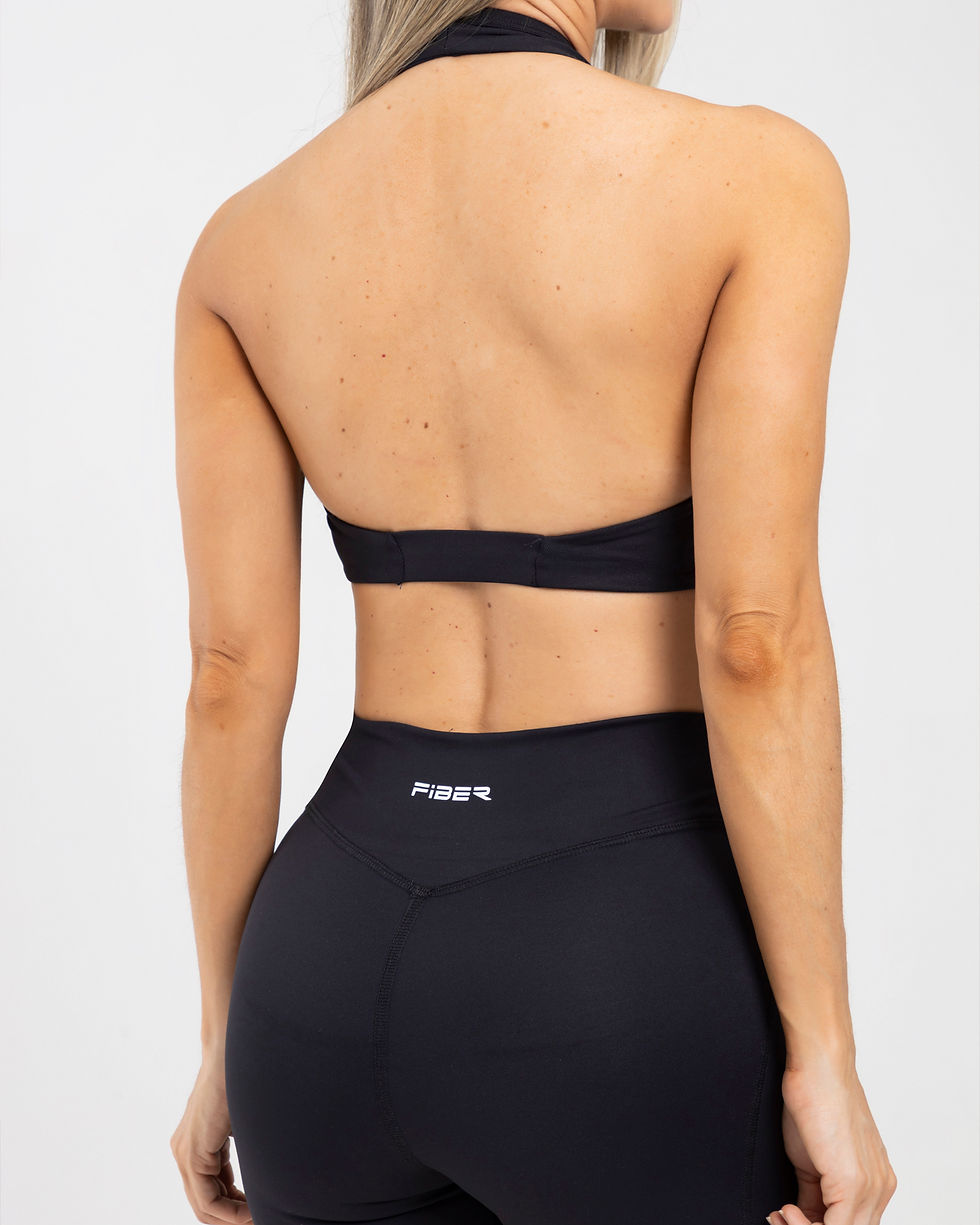 Thumbnail: TOP HALTER FLOW NEGRO MATCH FIBER