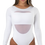 Miniatura: BODY BLANCO MANGA LARGA FIBER MINIMALIST