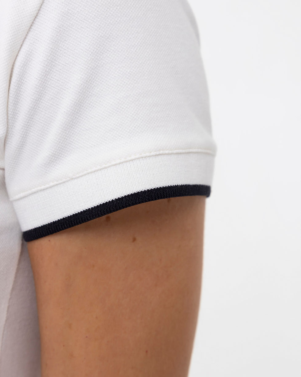Miniatura: VESTIDO POLOSTYLE MATCH BLANCO FIBER