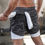 Thumbnail: Camo Running Shorts Men 2 in 1 Double-Deck Quick Dry