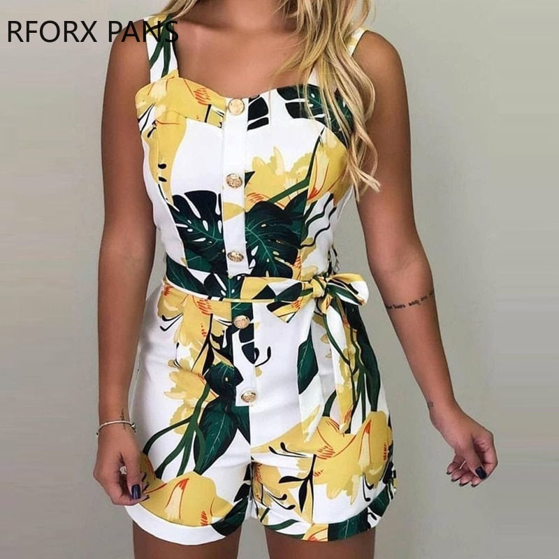 Summer Women Elegant Vacation Print
