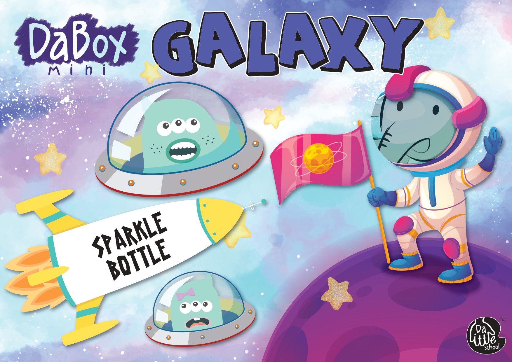 DaBox Mini Galaxy Edition (Sparkle Bottle)