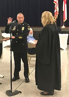 Thurston Bullock swearing in