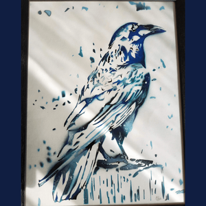 Le Corbeau bleu