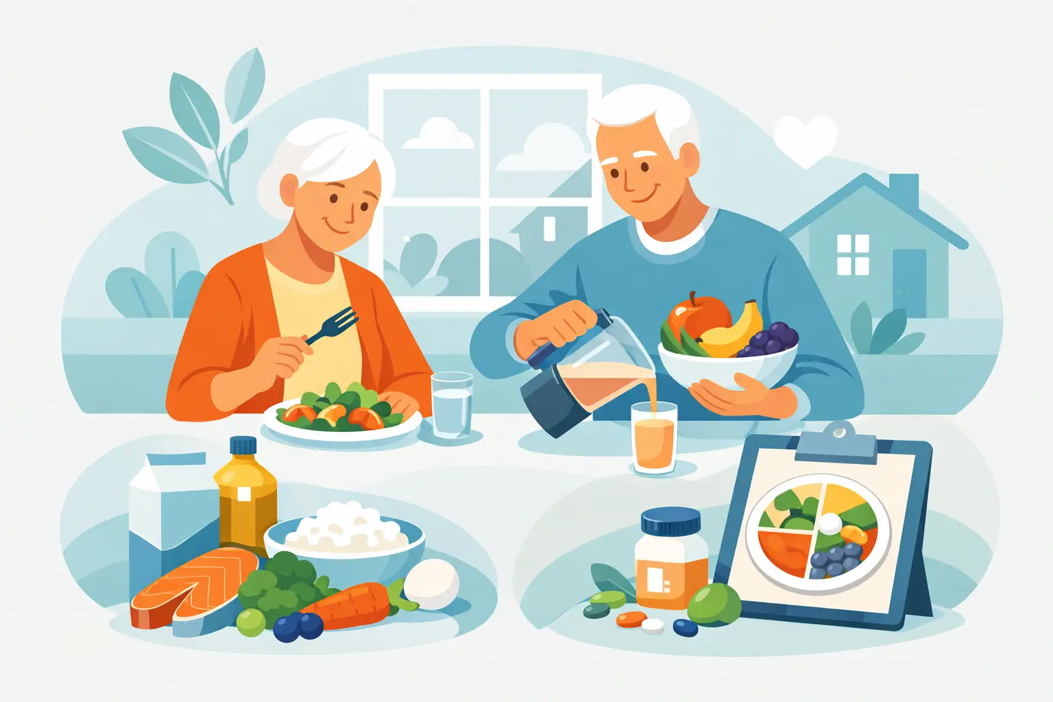 Nutrition Support for Seniors Living at Home