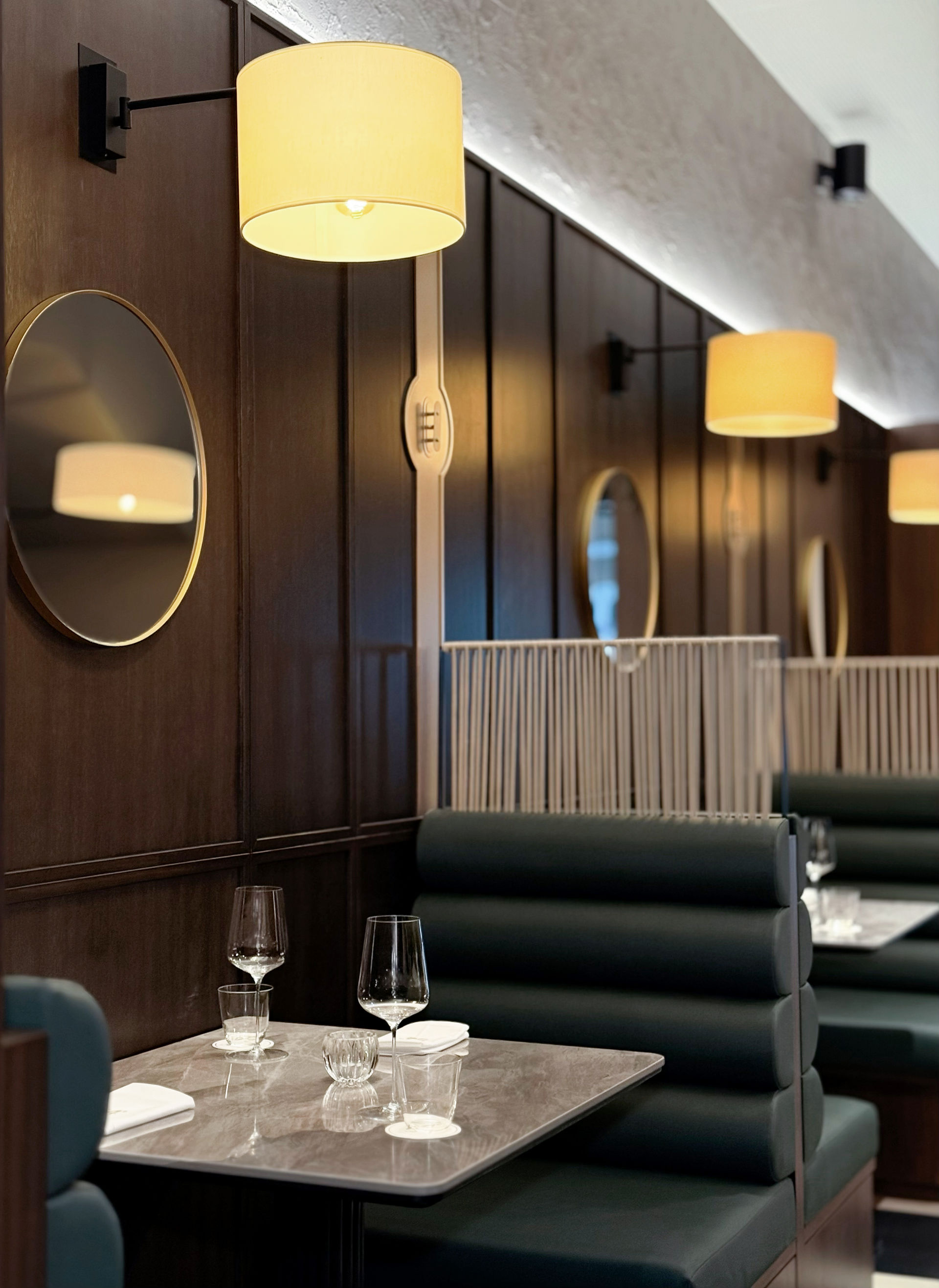 Modern grill-house interior design project within Singapore CBD
