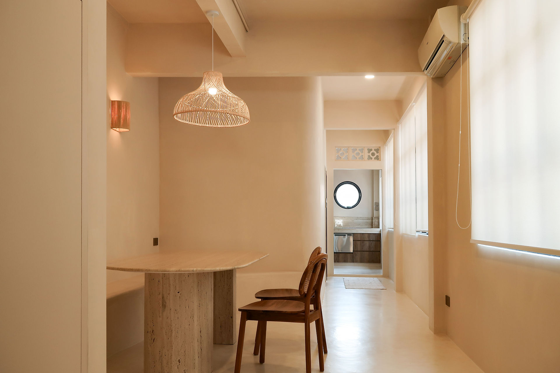 Soft curved forms inspired by Moroccan architecture and sculptural interiors