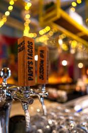 Community-focused dining environment inspired by authentic taco culture