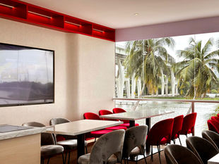 Casa Ferrari contemporary Formula 1 hospitality lounge at Singapore F1 Grand Prix