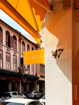 Scarpetta Pasta Bar restaurant build and execution project at Amoy Street Singapore