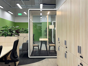 Dementia Singapore contemporary workplace designed around wellbeing and collaboration at Bendemeer Road