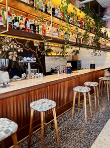 Bright and airy dining environment at Merci Marcel Coast Singapore