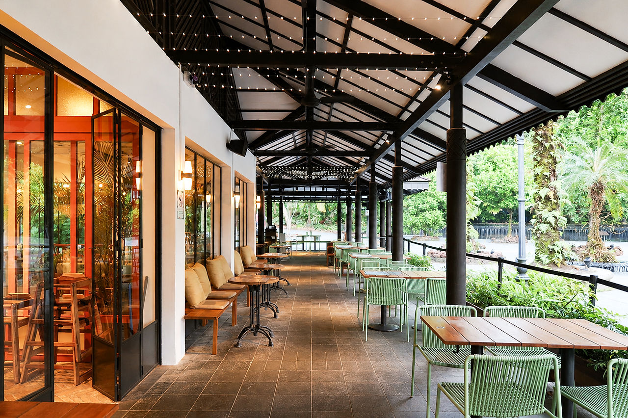 Cafe and restaurant build project at Singapore Botanic Gardens