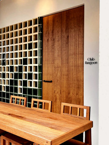 Calm and refined Burmese dining atmosphere at Club Rangoon Singapore