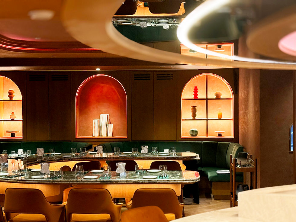 Temper Wine Room & Lounge at Mondrian Singapore featuring contemporary hospitality interior design and lounge atmosphere