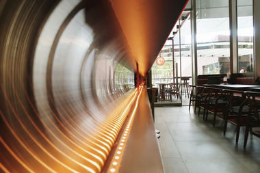 Spatial planning balancing food retail, takeaway and hospitality experiences