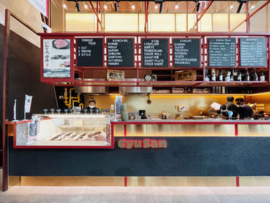 Japanese food ratail and dining design and build project at Guoco Tower Singapore