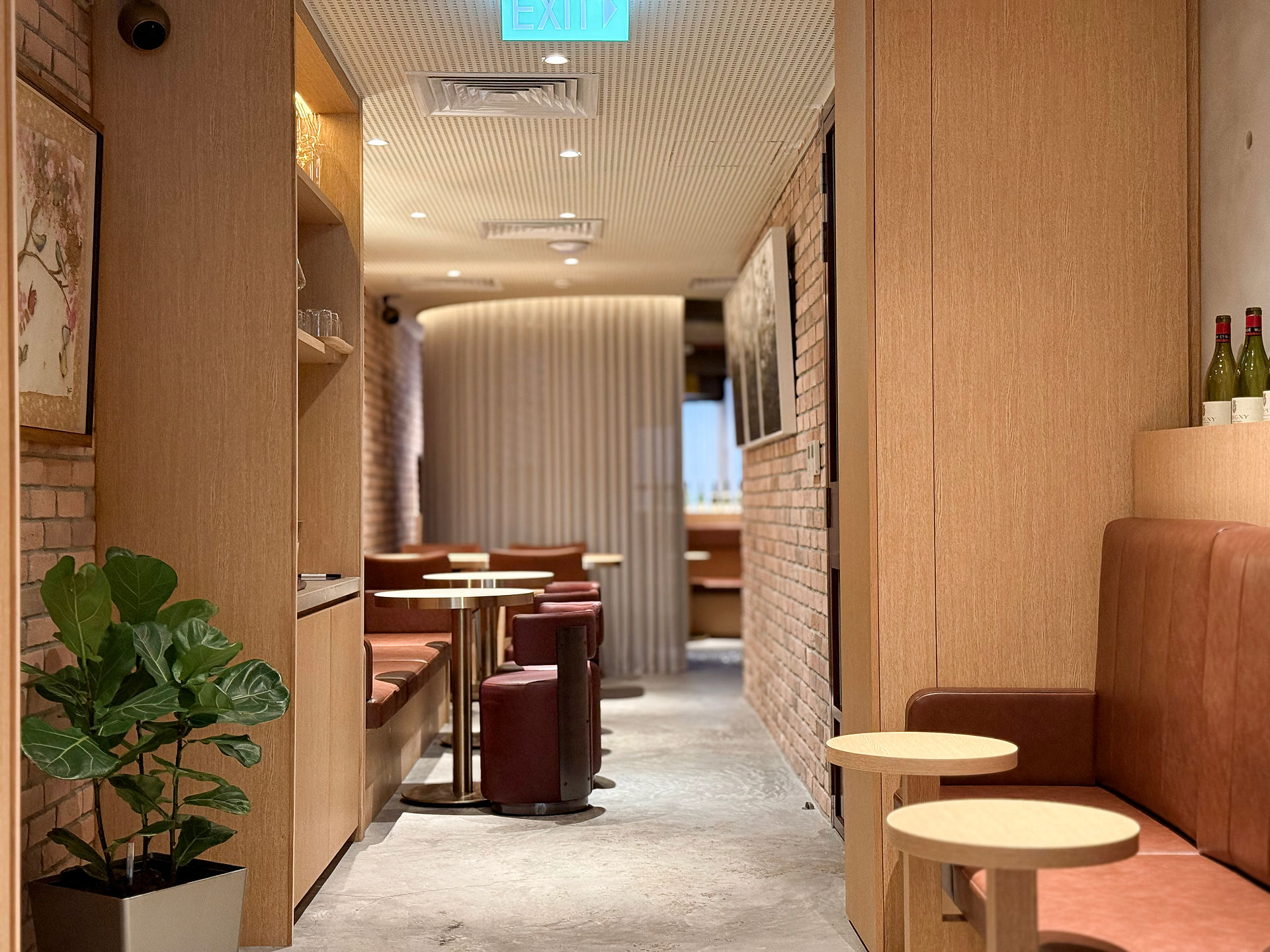Private wine club interior design project at South Bridge Road Singapore