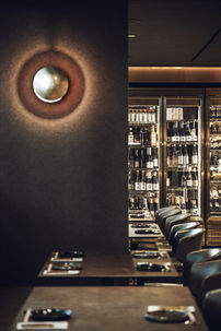 Urban Japanese dining atmosphere at Wagatomo Singapore
