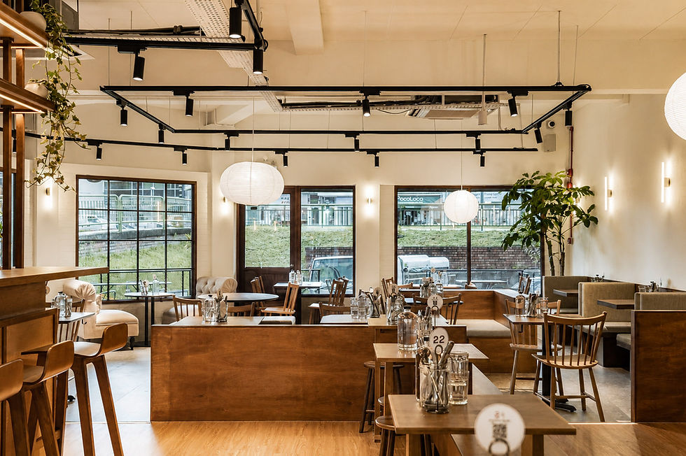 Columbus Coffee Co. contemporary neighbourhood café at Upper Thomson Road Singapore