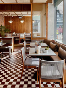 Contemporary dining space within Prive Holland Village Singapore