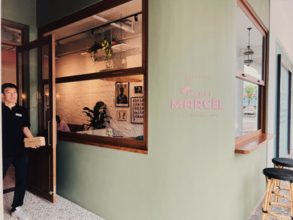 Completed Merci Marcel East Coast interior build project in Singapore
