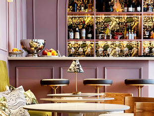 Huize van Wely luxury patisserie interior at Raffles Hotel Singapore