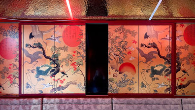 Intimate gathering space designed for exclusive dining and social experiences
