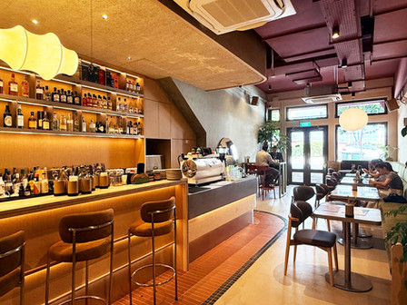 Open hospitality interior at Early After Mohamed Sultan Singapore