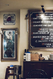 Intimate dining environment centred around comfort and conversation