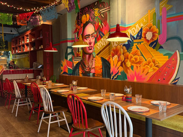 Contemporary hospitality environment celebrating authentic Mexican dining traditions