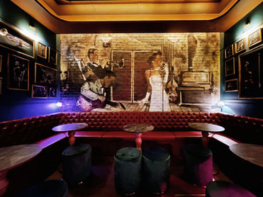 Contemporary cocktail bar designed around craftsmanship and social interaction