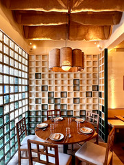 Contemporary Burmese dining environment at Club Rangoon Singapore