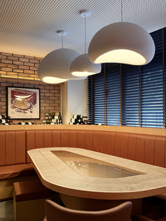 Custom interior detailing for private wine club design and build project