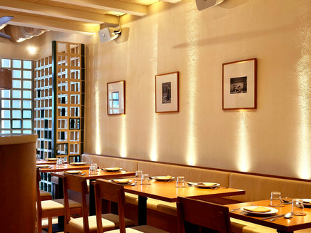 Layered restaurant atmosphere at Club Rangoon Duxton Road Singapore