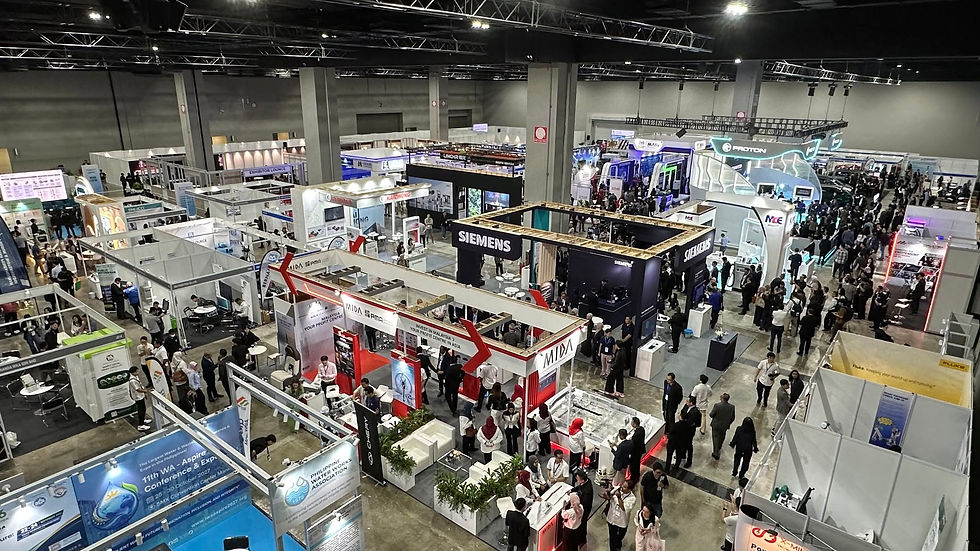 GATE Expo 2026 exhibition floor featuring automotive and technology companies at MITEC Malaysia