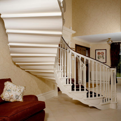 Private Client- Curved Stairs