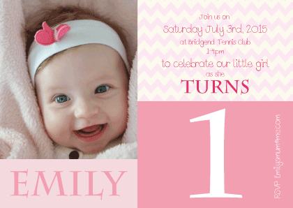 Emily - birthday invitation