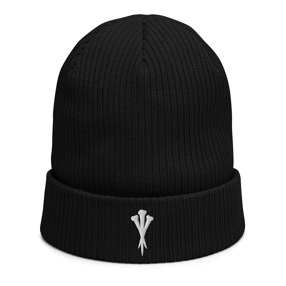Miniaturbild: Organic ribbed beanie