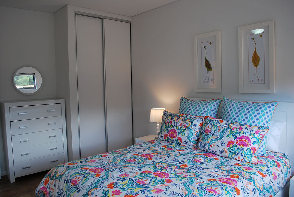 Built-in wardrobes in every room